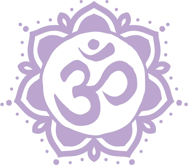 Kronenchakra Symbol violetter tausendblättriger Lotus